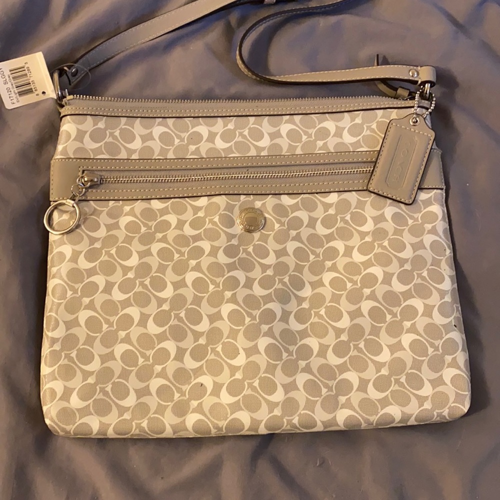Coach Bias File Bag NWT